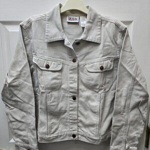BillBlass Khaki Denim Jacket Large